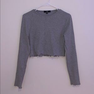 princess polly cropped long sleeve